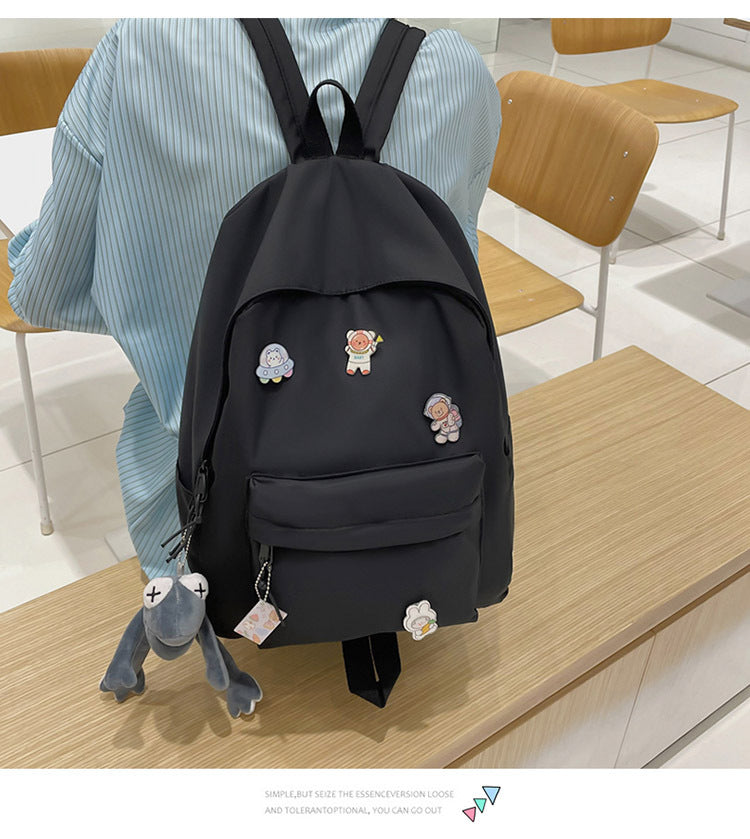Large Capacity Student Backpack for Women – Lightweight School & Campus Bookbag