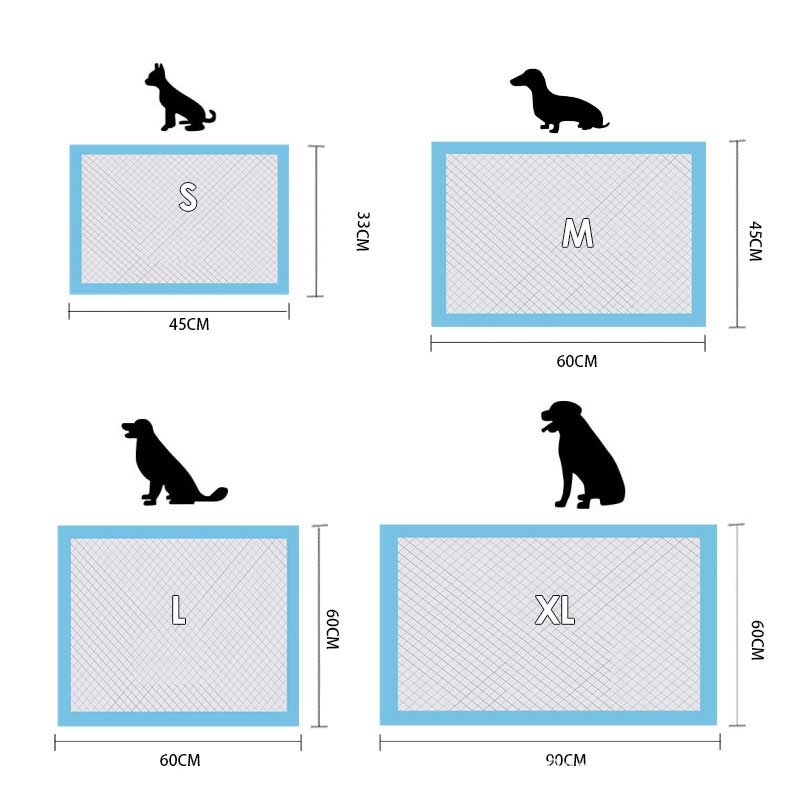 Disposable Dog Training Pee Pads – Super Absorbent Pet Potty Pads for Puppies & Dogs