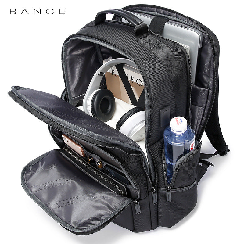 Business Travel Laptop Backpack – Large Capacity Waterproof School & Work Bag