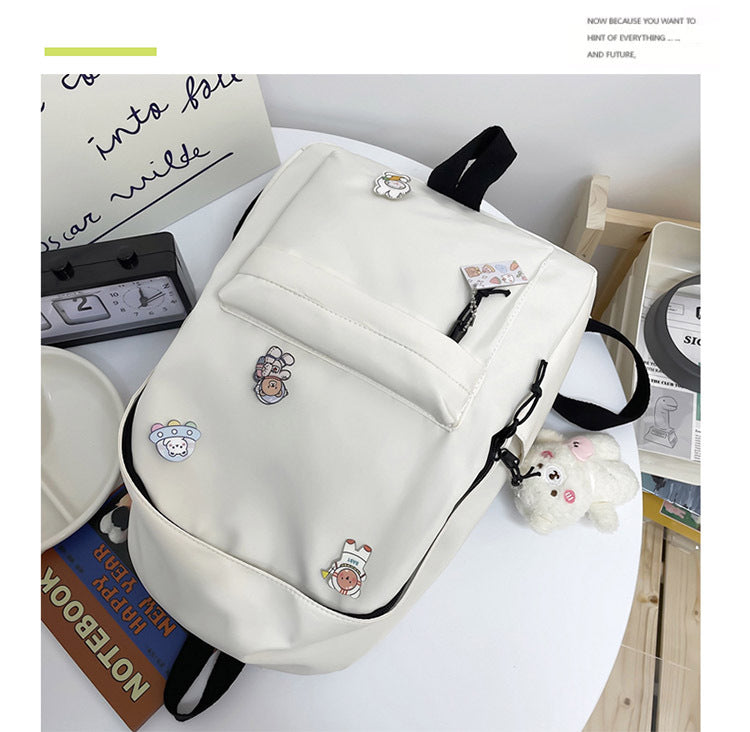 Large Capacity Student Backpack for Women – Lightweight School & Campus Bookbag