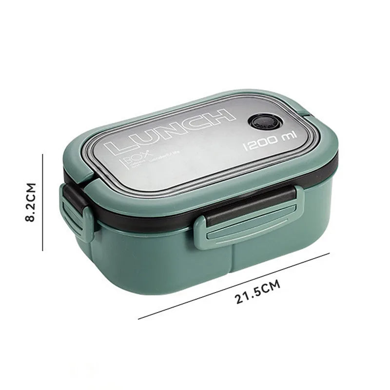 Leak-Resistant Kids Bento Lunch Box for School & Travel
