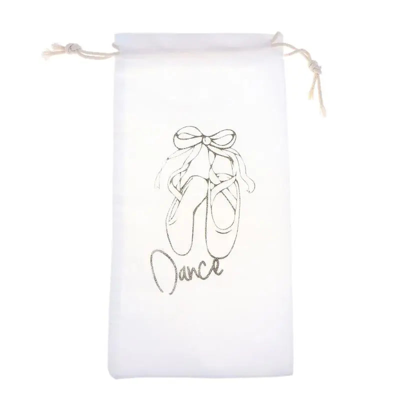 Portable Mesh Dance Bag Breathable Shoes Storage Pouch Girls Ballet Organizer Bags Shoe Pouches Bag Drawstring Dance Shoes Pouch