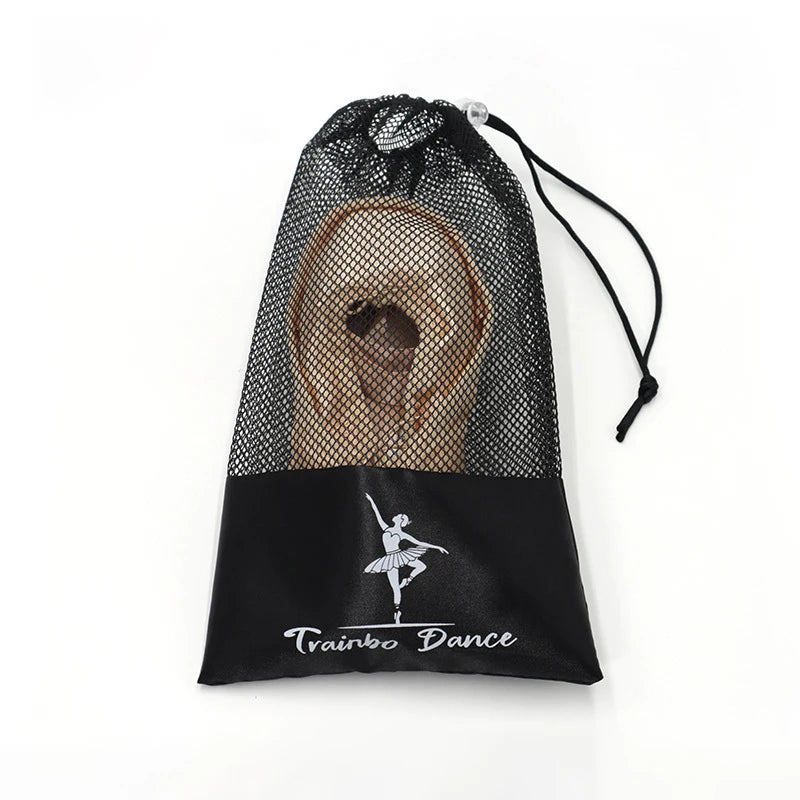 Portable Mesh Dance Bag Breathable Shoes Storage Pouch Girls Ballet Organizer Bags Shoe Pouches Bag Drawstring Dance Shoes Pouch